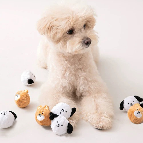 犬のおもちゃ ふわふわ動物ぬいぐるみ音鳴り 噛む