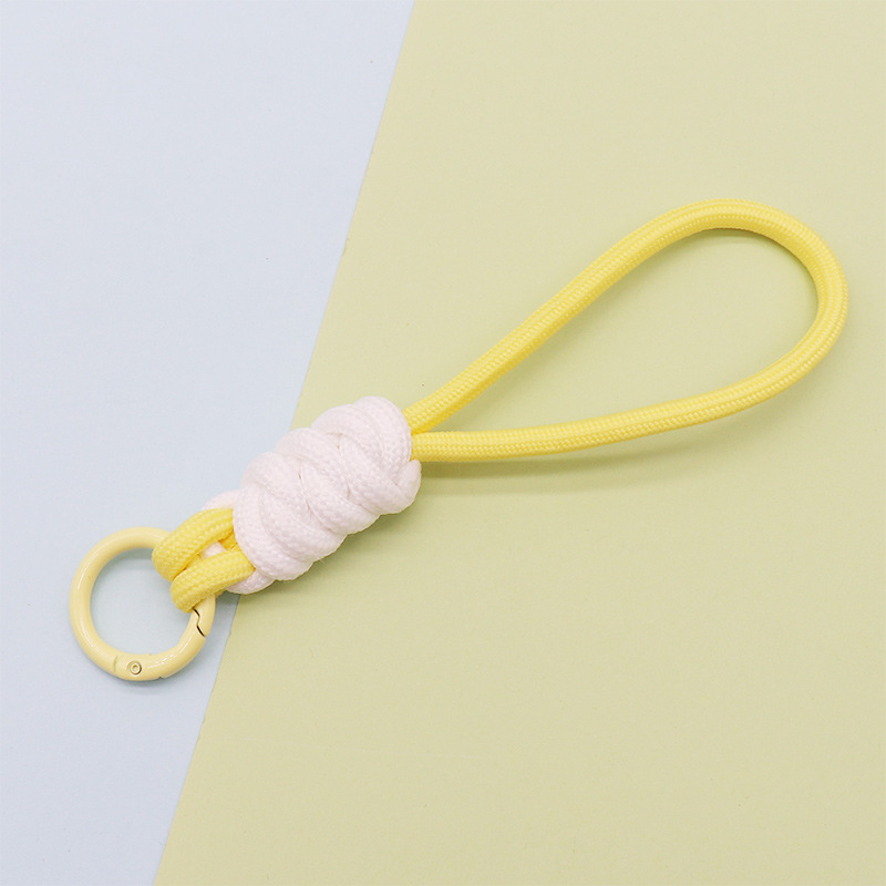 犬のおもちゃ 結び玉付き丸輪引っ張りロープ玩具