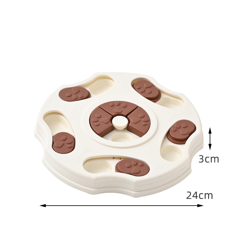 犬のおもちゃ スライドパズル嗅覚訓練おやつ探し盤