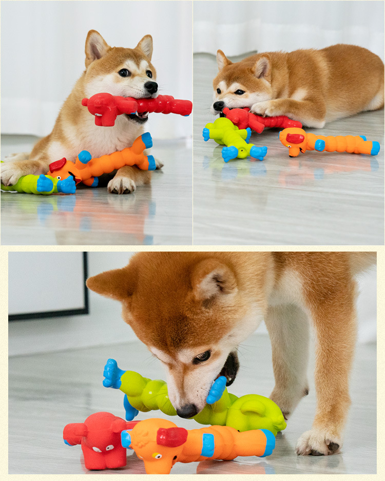 犬のおもちゃ カバさん噛み噛みトイ