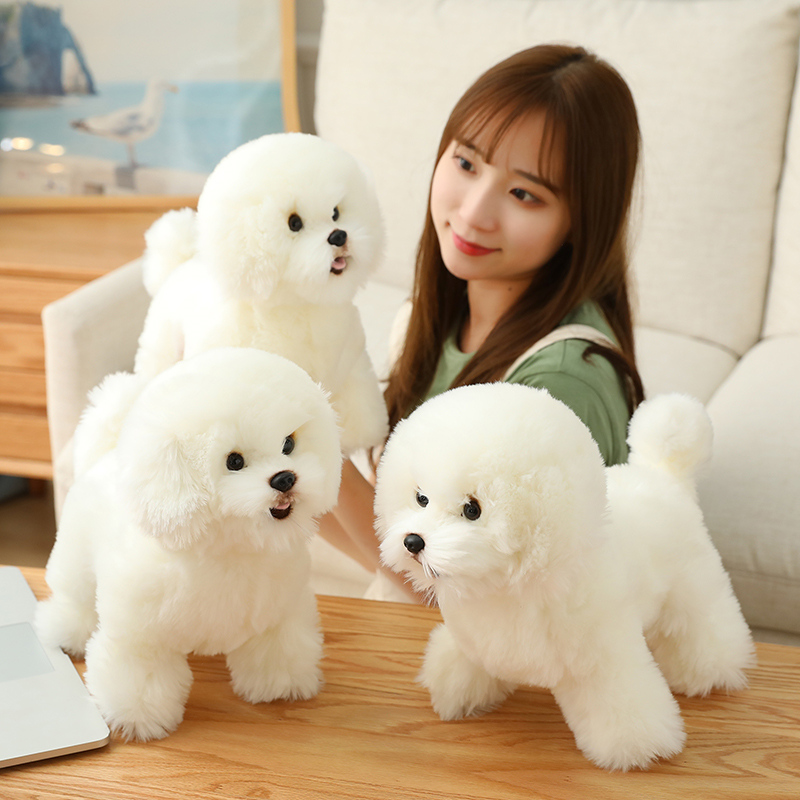 犬のおもちゃ もふもふビションフリーゼ
