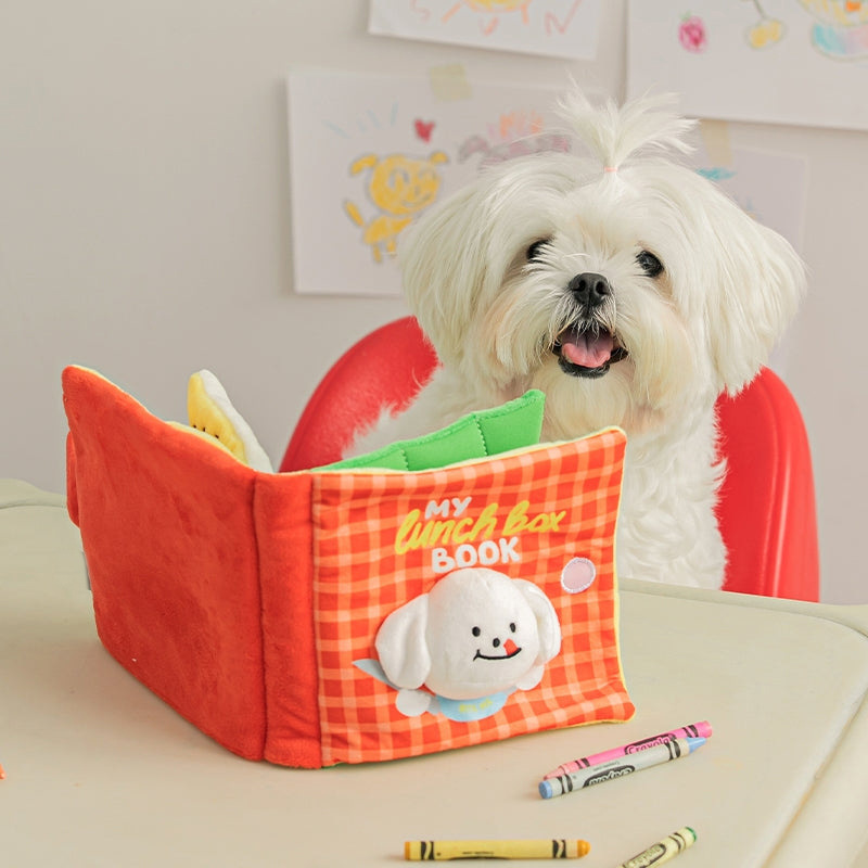犬のおもちゃ わくわくお弁当絵本おもちゃ