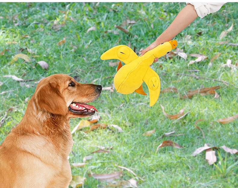 犬のおもちゃ 香り付き知育おさんぽアヒル