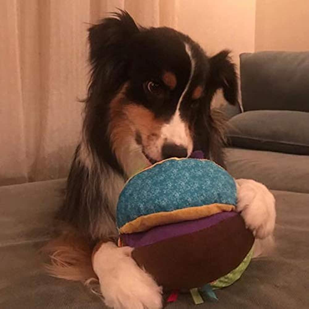 犬のおもちゃ 犬のおもちゃ ふわふわパッチワークボール
