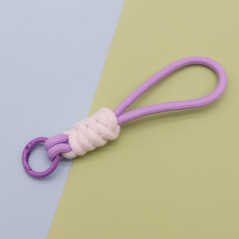 犬のおもちゃ 結び玉付き丸輪引っ張りロープ玩具