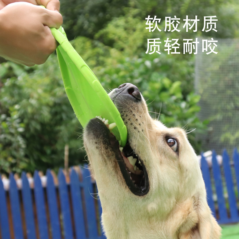 犬のおもちゃ やわらか飛盤 わんこフライヤー