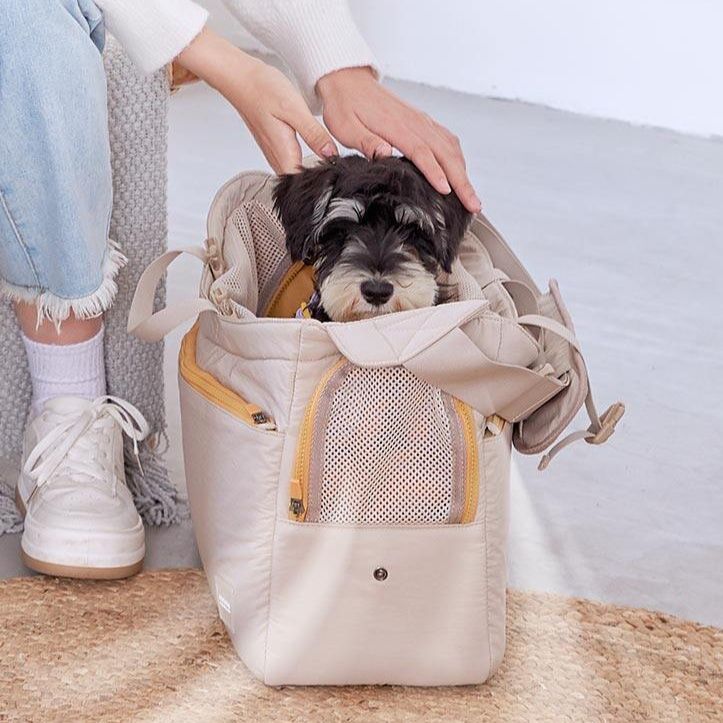 犬バッグ 中型犬対応多機能斜め掛け手提げ犬バッグ