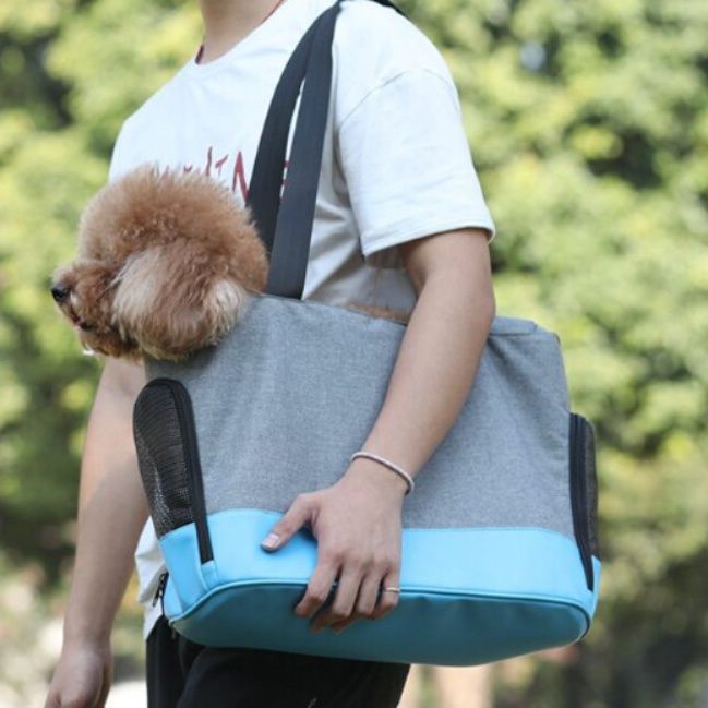犬バッグ 小型犬対応多機能肩掛けキャリートートバッグ