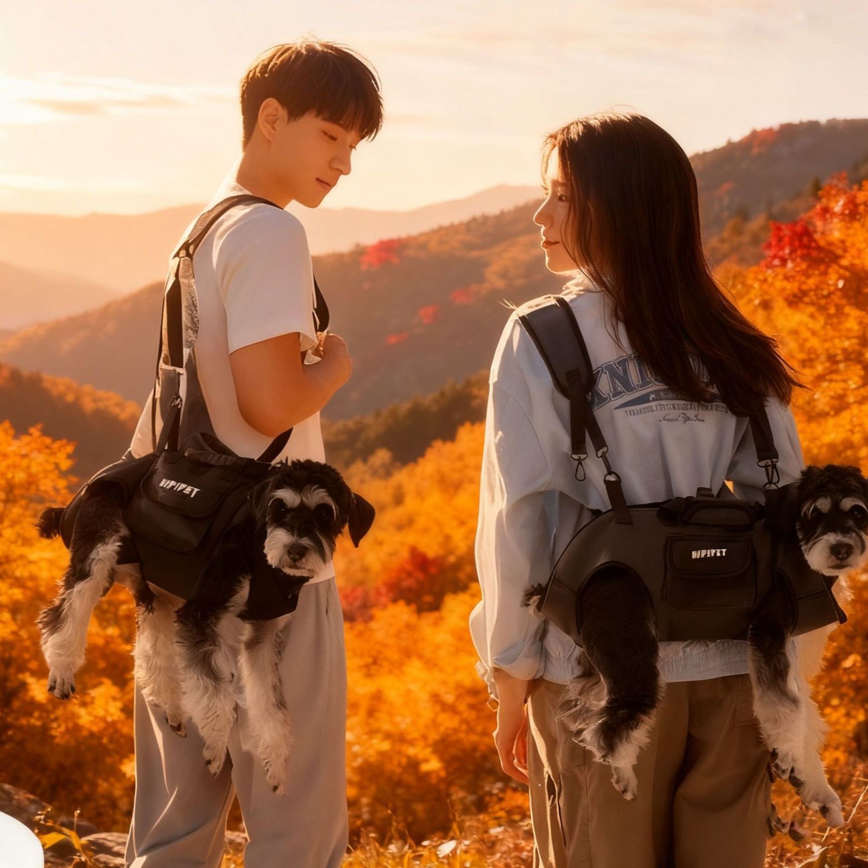 犬バッグ 多機能ショルダー式犬用キャリーバッグ