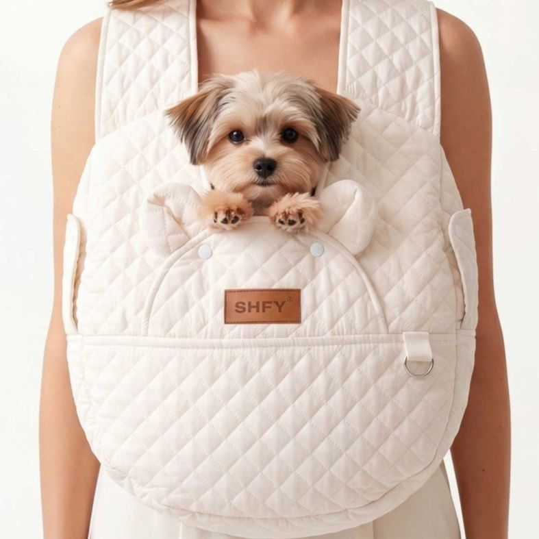 犬バッグ 雲のような抱っこ紐タイプ小型犬用スリングバッグ