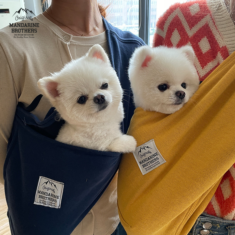 犬バッグ 小型犬用たすき掛けスリングバッグ