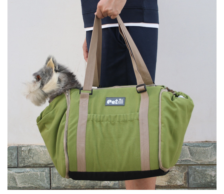 犬バッグ 携帯便利な小型犬用お出かけトートバッグ