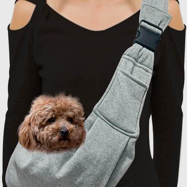 犬バッグ 小型犬用肩掛け抱っこスリングバッグ