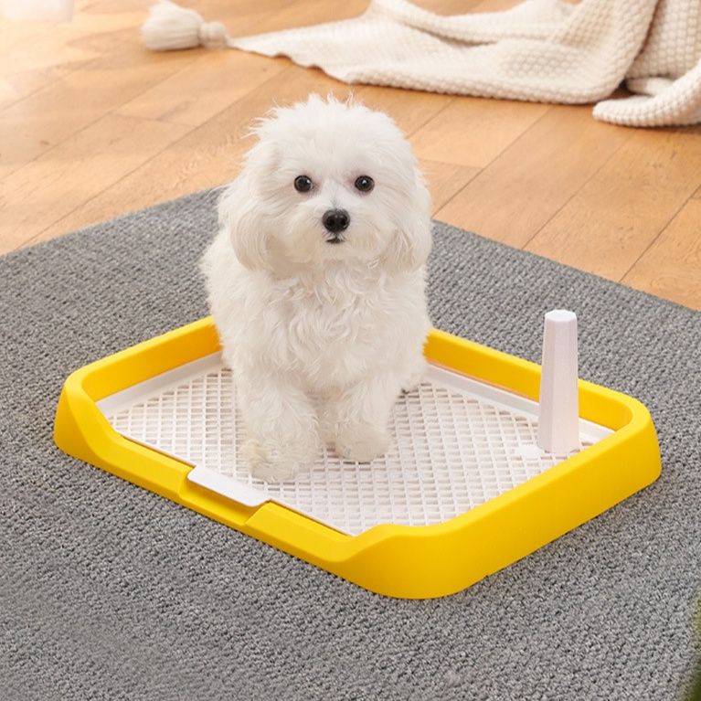 犬トイレ 網目式分離型メッシュトレー付き犬用トイレ