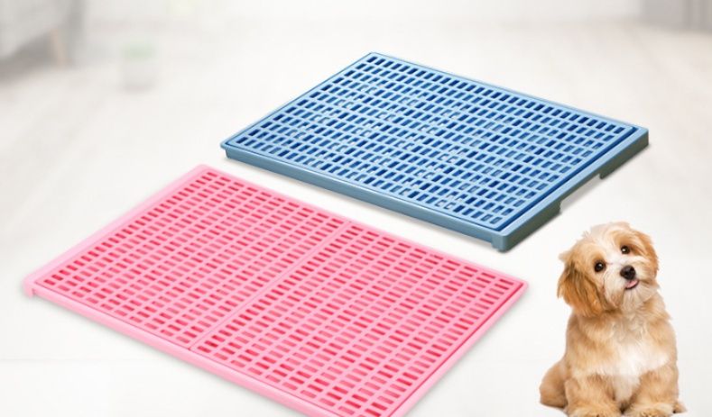 犬トイレ 軽量メッシュ構造犬用トイレトレー