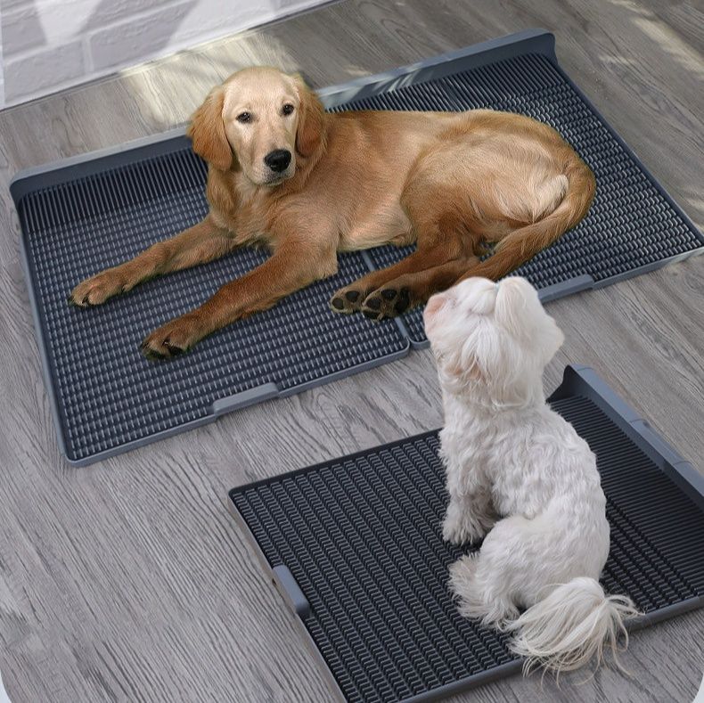 犬トイレ 尿墊不要メッシュ構造犬用トイレトレー