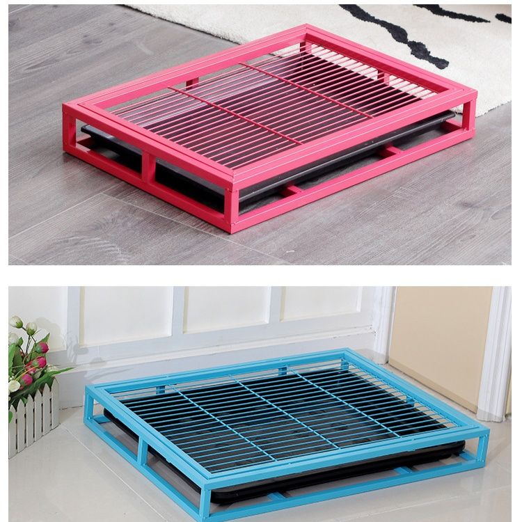 犬トイレ 金属方管高床式犬用トイレ引き出しトレー付き