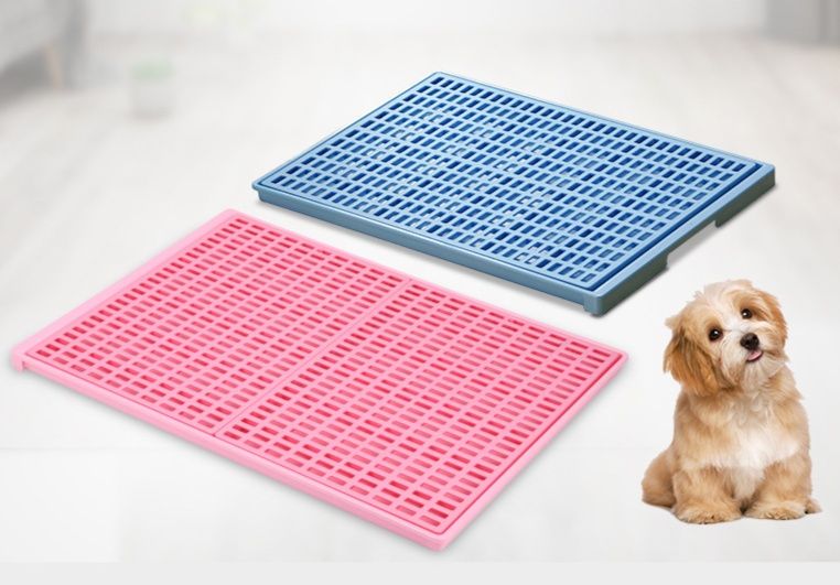 犬トイレ 格子メッシュ構造犬用トイレトレー複数サイズ展開