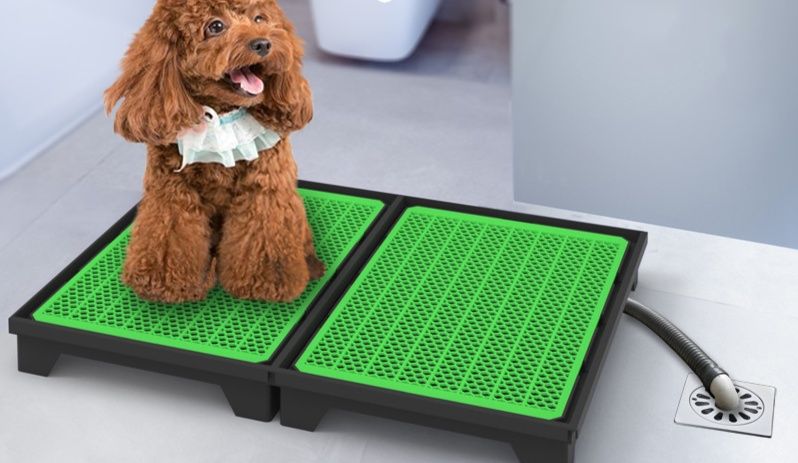 犬トイレ 直接排水式メッシュ犬トイレトレー