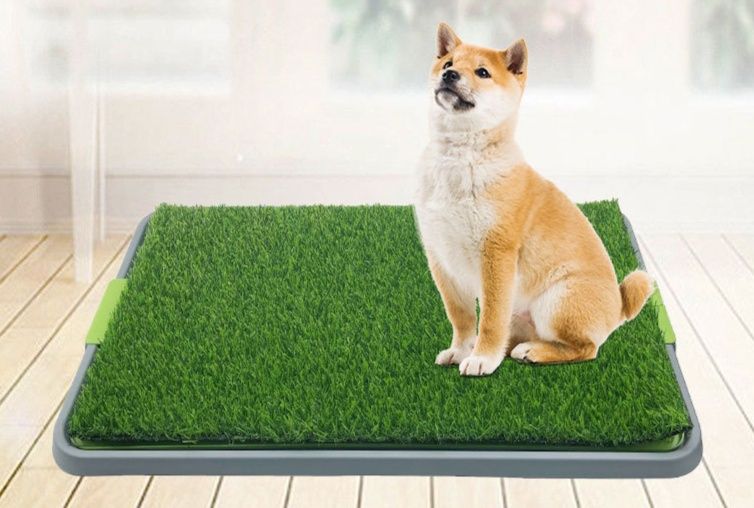 犬トイレ 人工芝生付き犬用トイレトレー