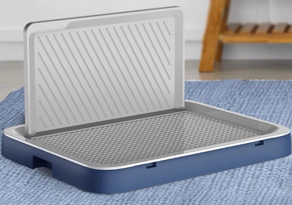 犬トイレ 壁付き平板大型犬用トイレトレー