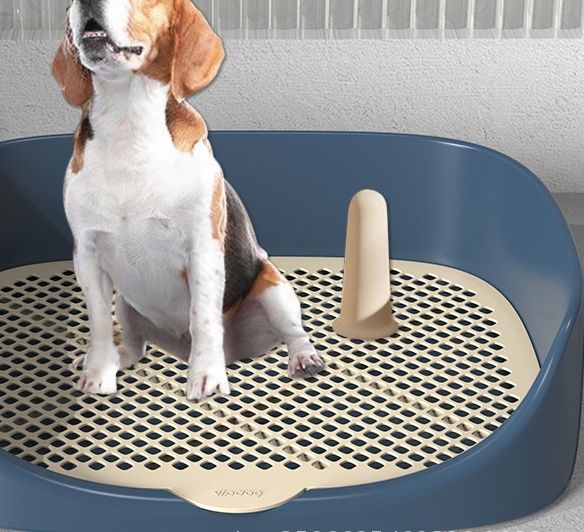 中大型犬用高縁メッシュ付き犬トイレトレー