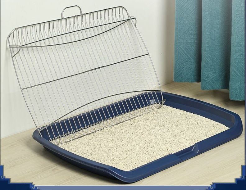 犬トイレ 金網付き分離式トレーニング犬トイレ