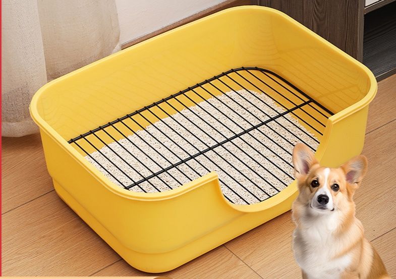 犬トイレ 大型犬用分離式網付き防踏尿トイレトレー