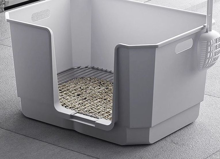 犬トイレ 高い壁付き防水仕様犬用トイレトレー
