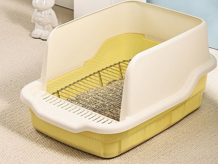 犬トイレ 開放式高囲栅型犬用トイレトレー