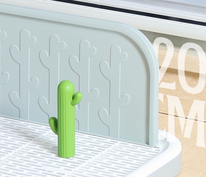 犬トイレ 高壁面設計大型犬用室内トイレトレー