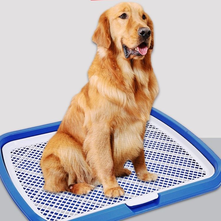 犬トイレ 網目付き縁付き平置き犬トイレトレー
