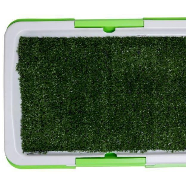 犬トイレ 人工芝付き室内用犬トイレトレー