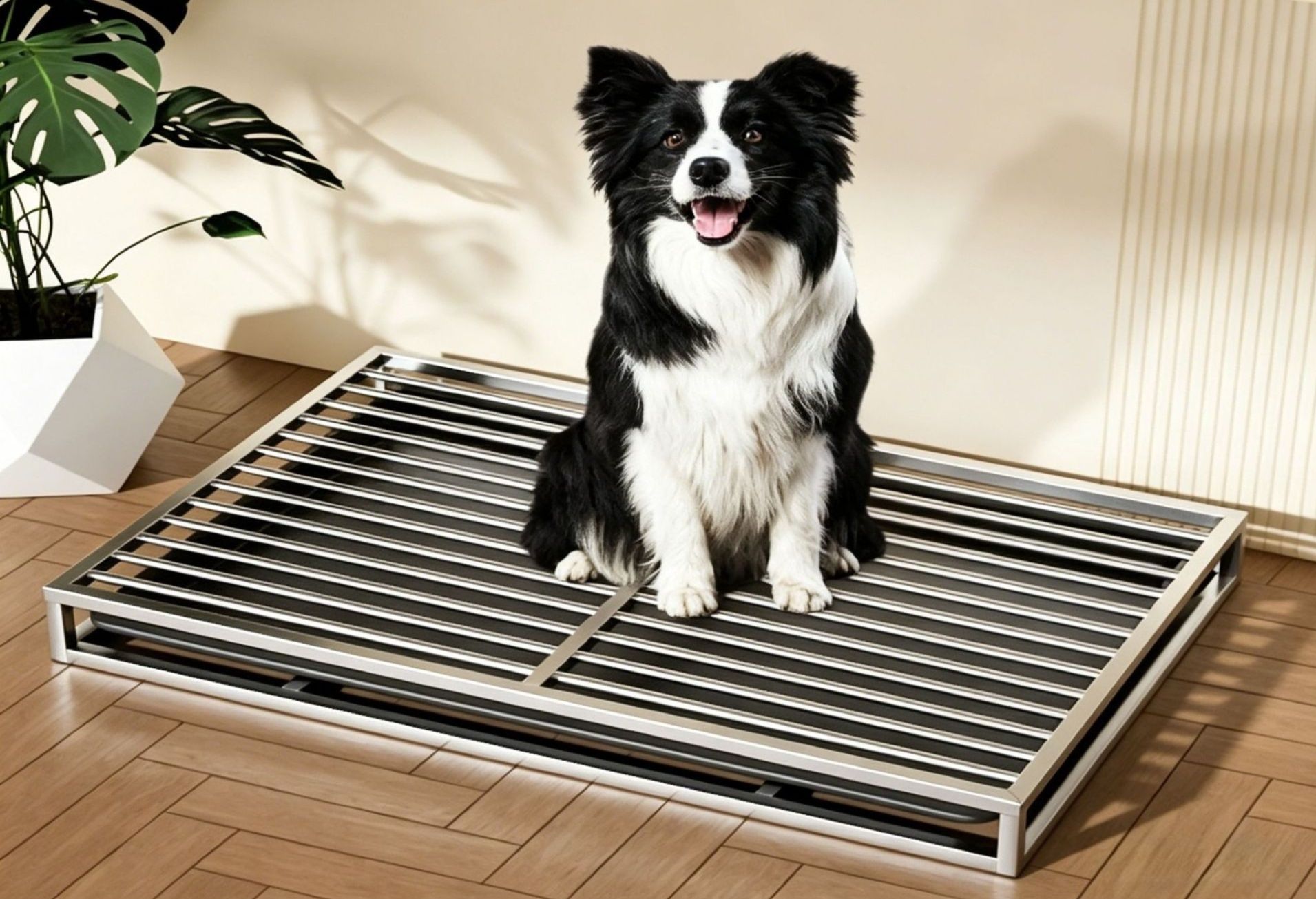 犬トイレ ステンレス製 洗える大型小型兼用
