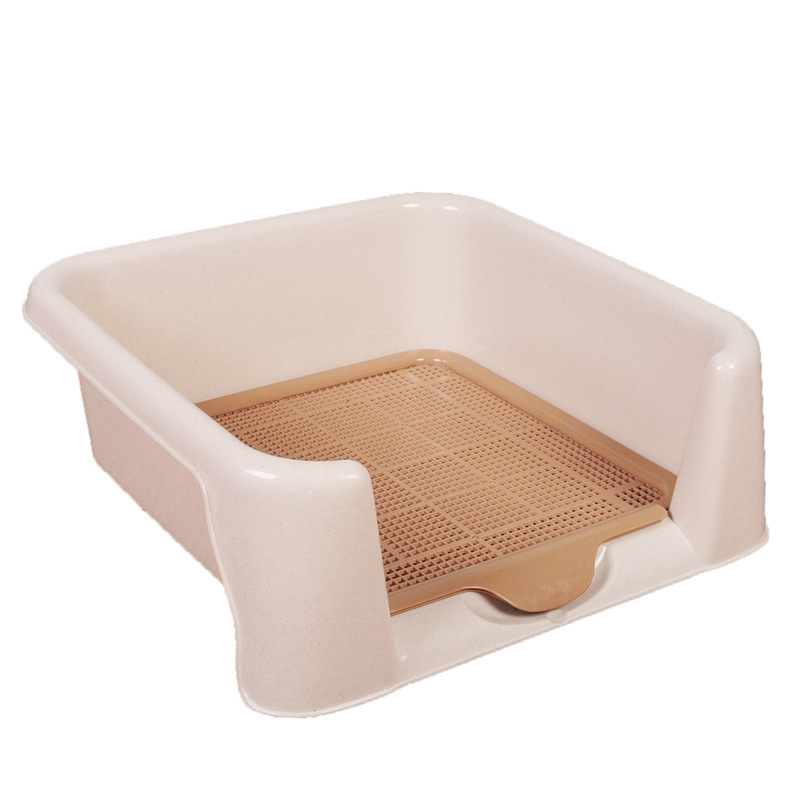 犬トイレ 取り外し可能な網目底板付き犬用トイレトレー