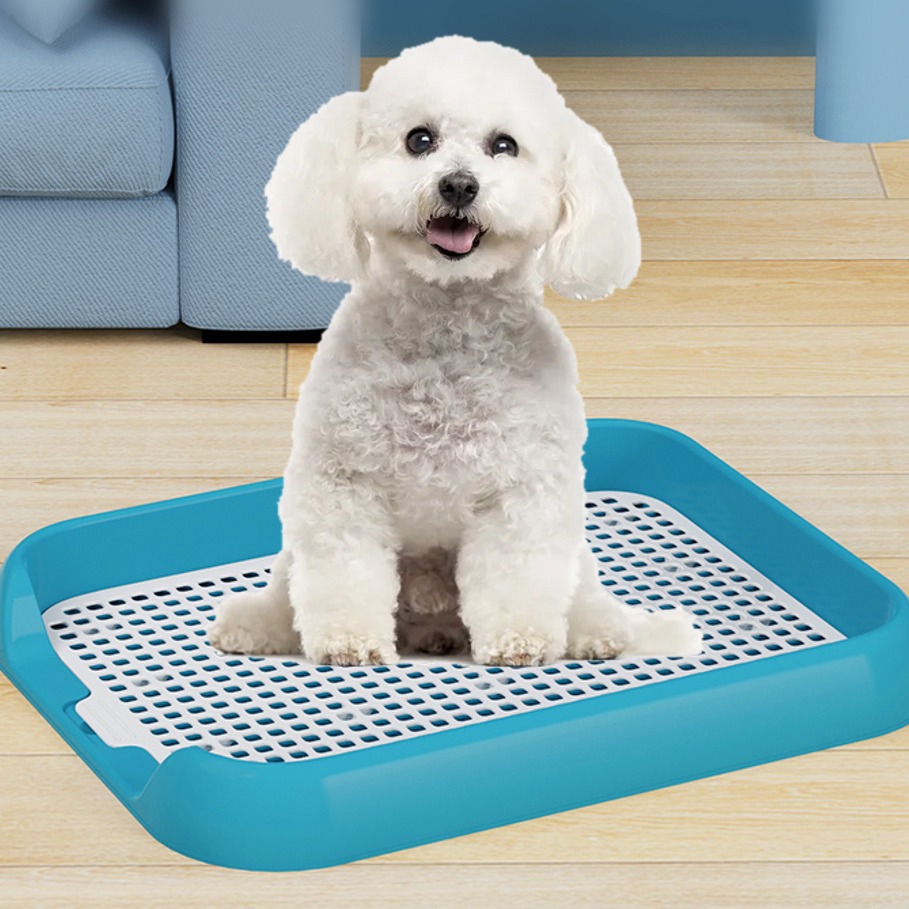 犬トイレ用 洗えるメッシュトレー 支柱付き