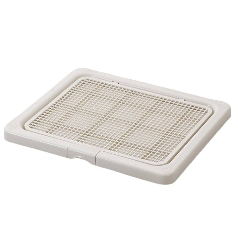 犬トイレ 格子網付き二層構造犬トイレトレー