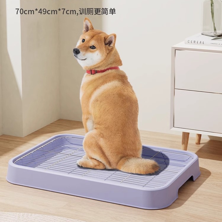 大型犬用格子網付き室内犬トイレトレー