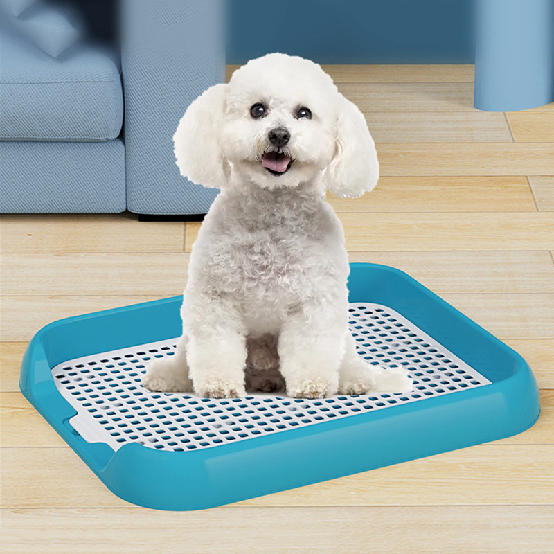 メッシュ網付き犬トイレ用トレー 支柱タイプ