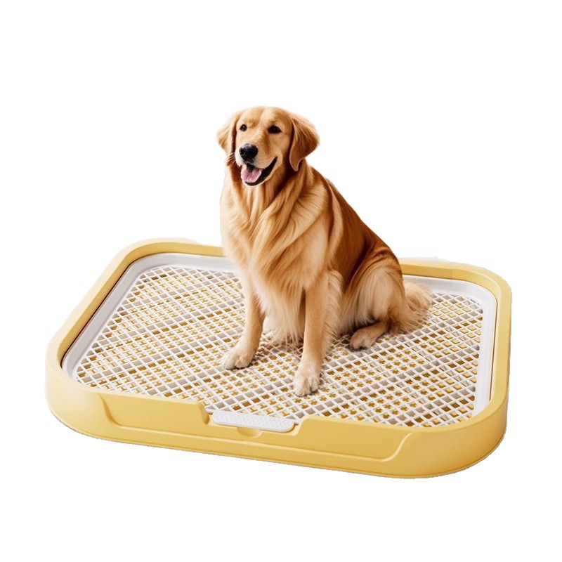 犬トイレ 網目付き洗える室内犬用トイレトレー