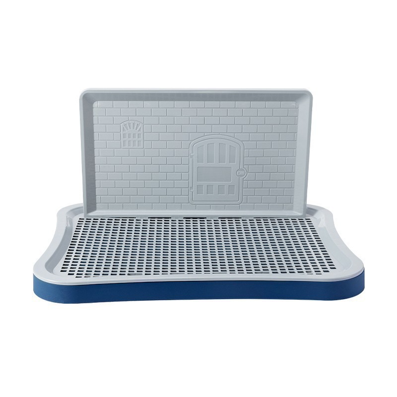 犬トイレ 壁付き平板格子型犬用トイレトレー