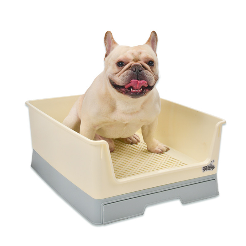 犬トイレ 引き出し式二層構造高床式犬トイレ