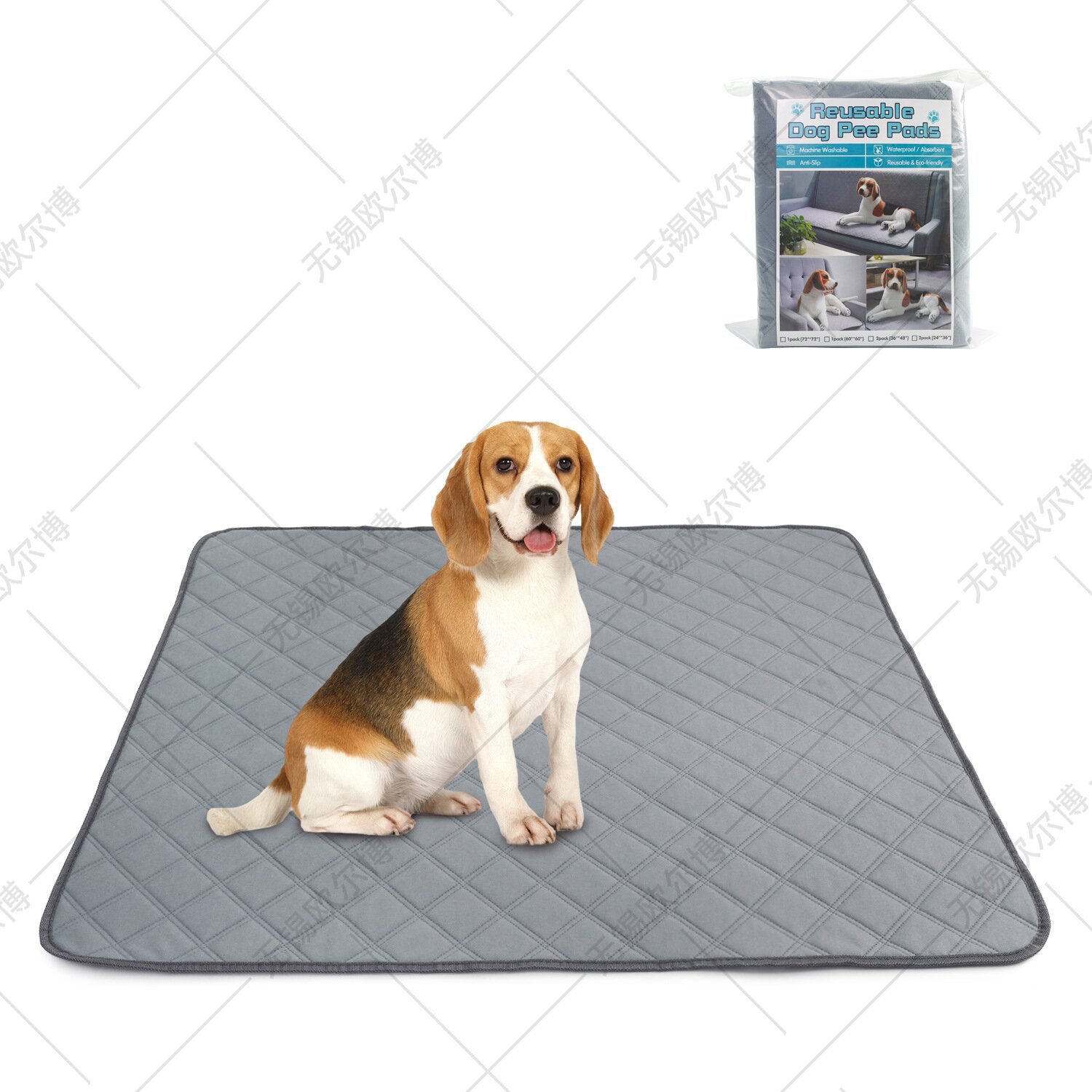 犬トイレ 大型犬用洗えるペットトイレシート吸水マット