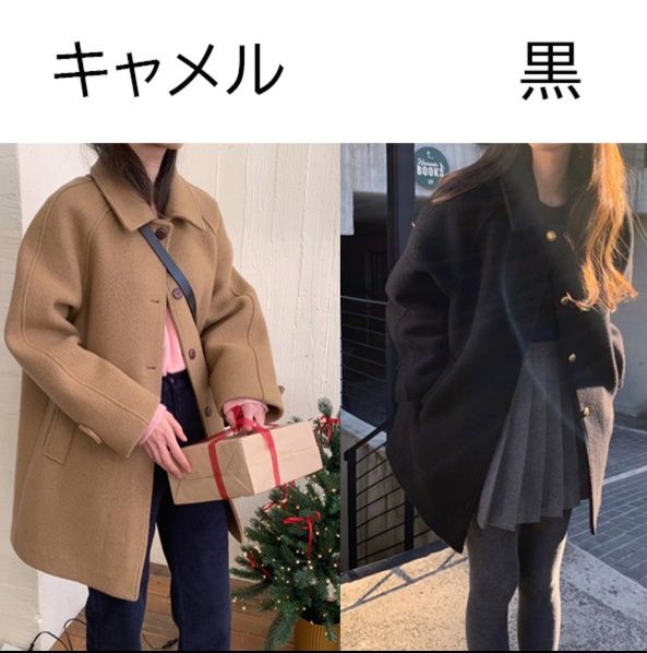 50代ファッション 秋冬新作レディース厚手チェスターコート体型カバー暖かアウター