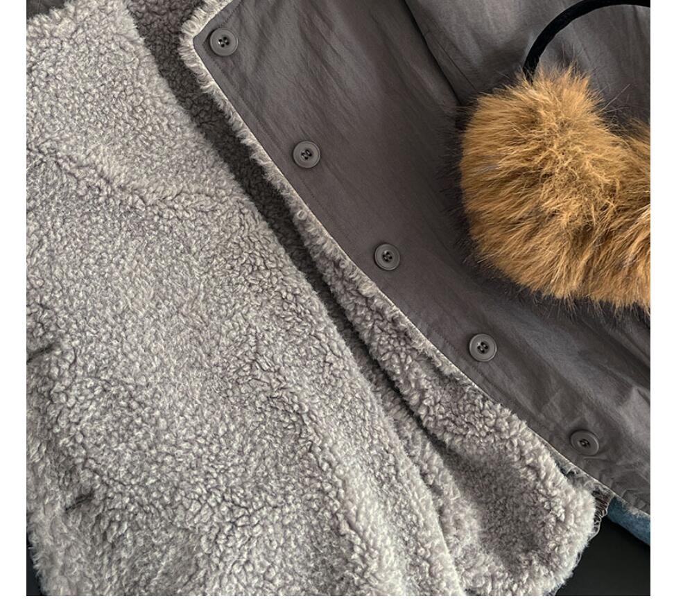 50代ファッション 裏起毛ボアジャケット レディース 冬物アウター