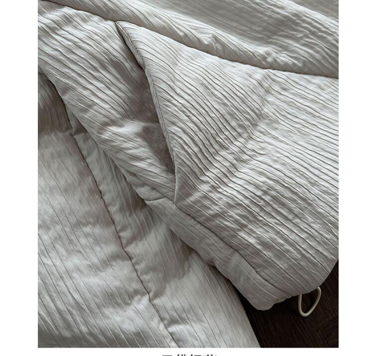 50代ファッション リブ編み中綿入りジャケット レディース