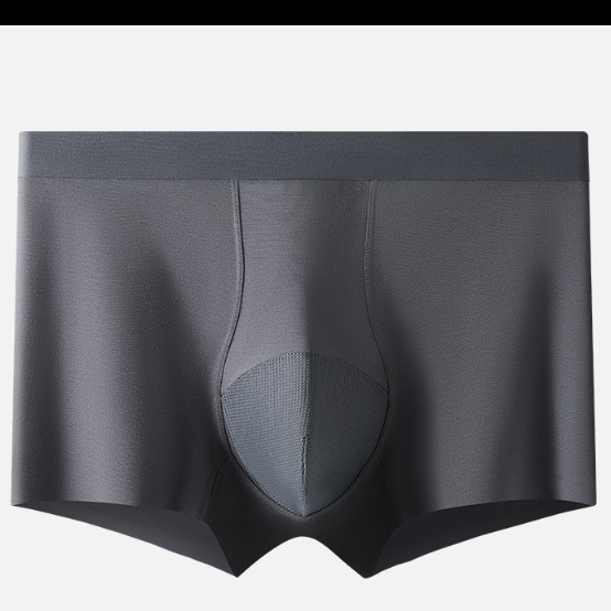締め付けない柔らかボクサーパンツ シンプルファッション