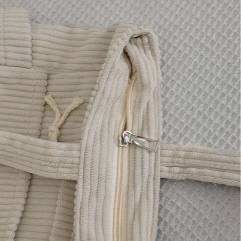 シンプルファッション バッグコーデュロイ大容量トートバッグ多機能