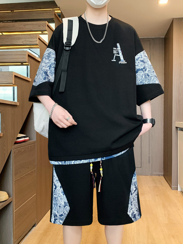 シンプルファッション 和風切り替えデザインセットアップ