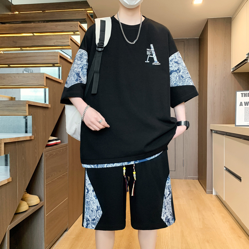 シンプルファッション 和風切り替えデザインセットアップ